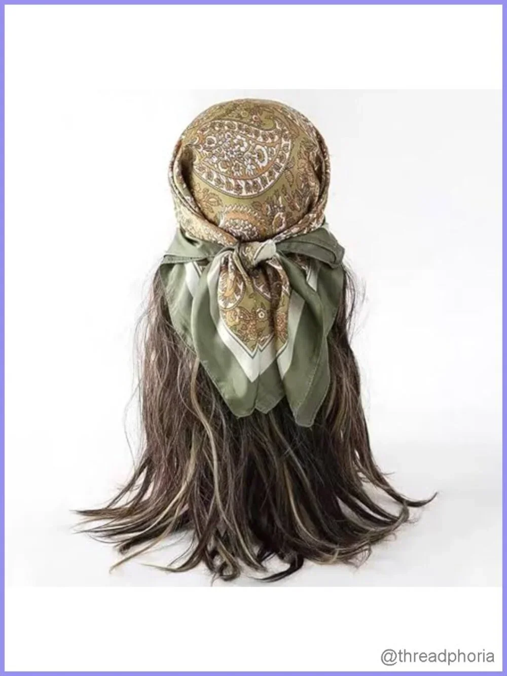 Satin Silk Feel Square Scarf 27x27 Neckerchief Hair Wrap Bandana